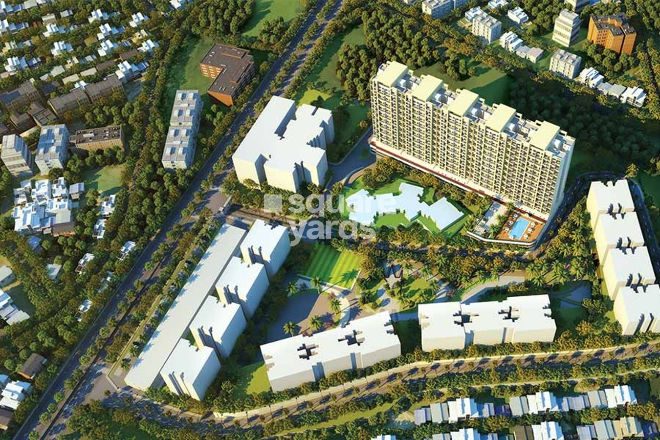 Kolte Patil Kothrud Baug Tower View