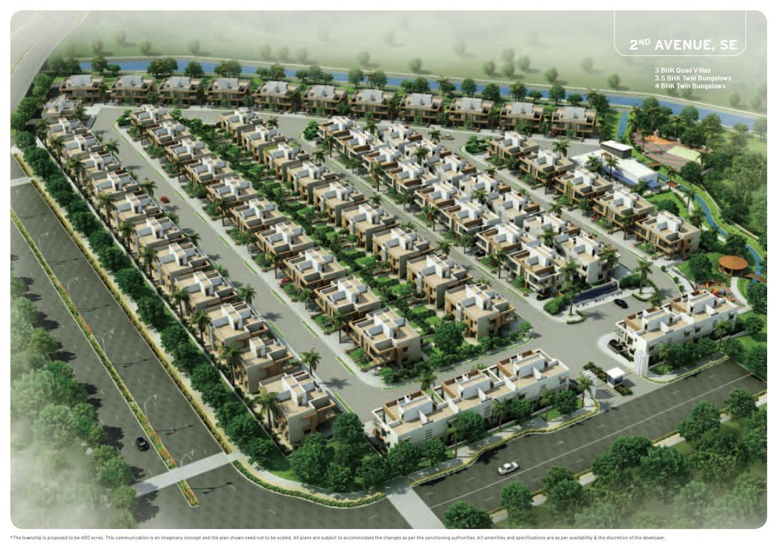 Kolte Patil Life Republic 2rd Avenue Villa View