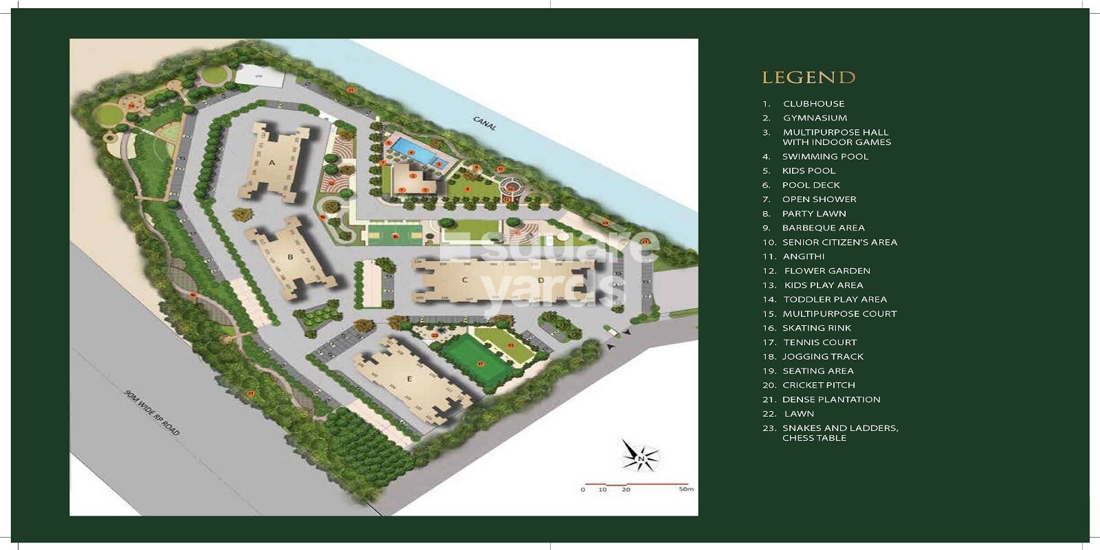 Kolte Patil Life Republic 3 rd Avenue Master Plan 1