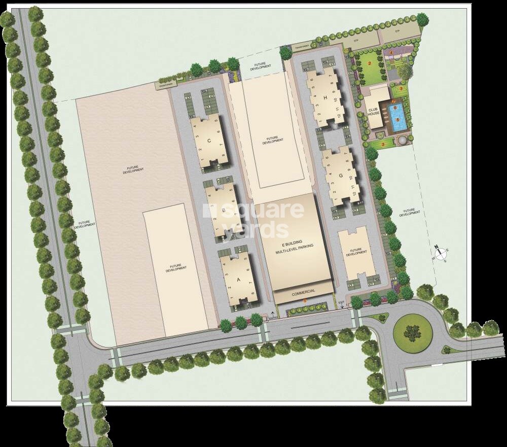 Kolte Patil Life Republic Arezo Master Plan Image