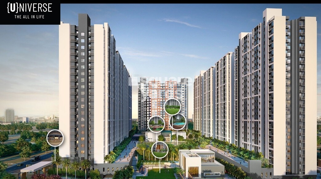 Kolte Patil Life Republic Arezo Tower View