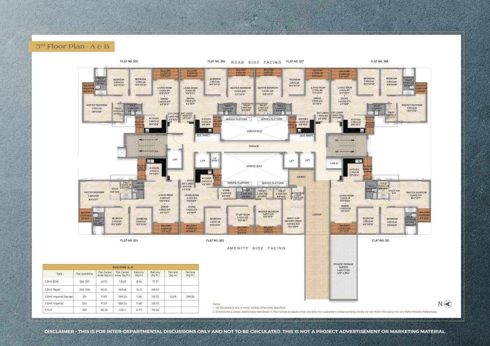 Kolte Patil Life Republic Aros Floor Plans 2