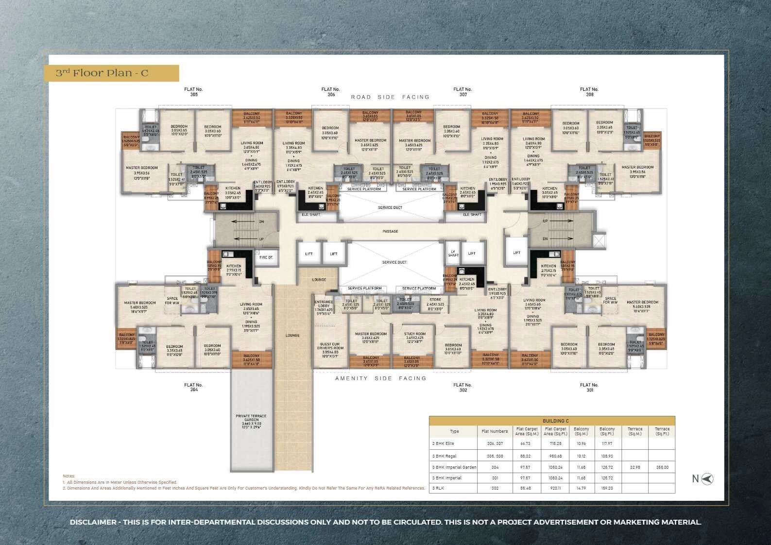 Kolte Patil Life Republic Aros Floor Plans 3