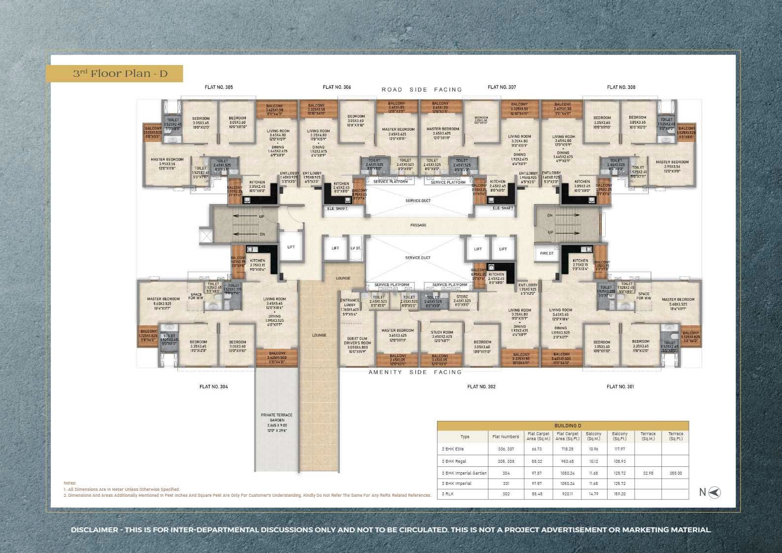 Kolte Patil Life Republic Aros Floor Plans 4