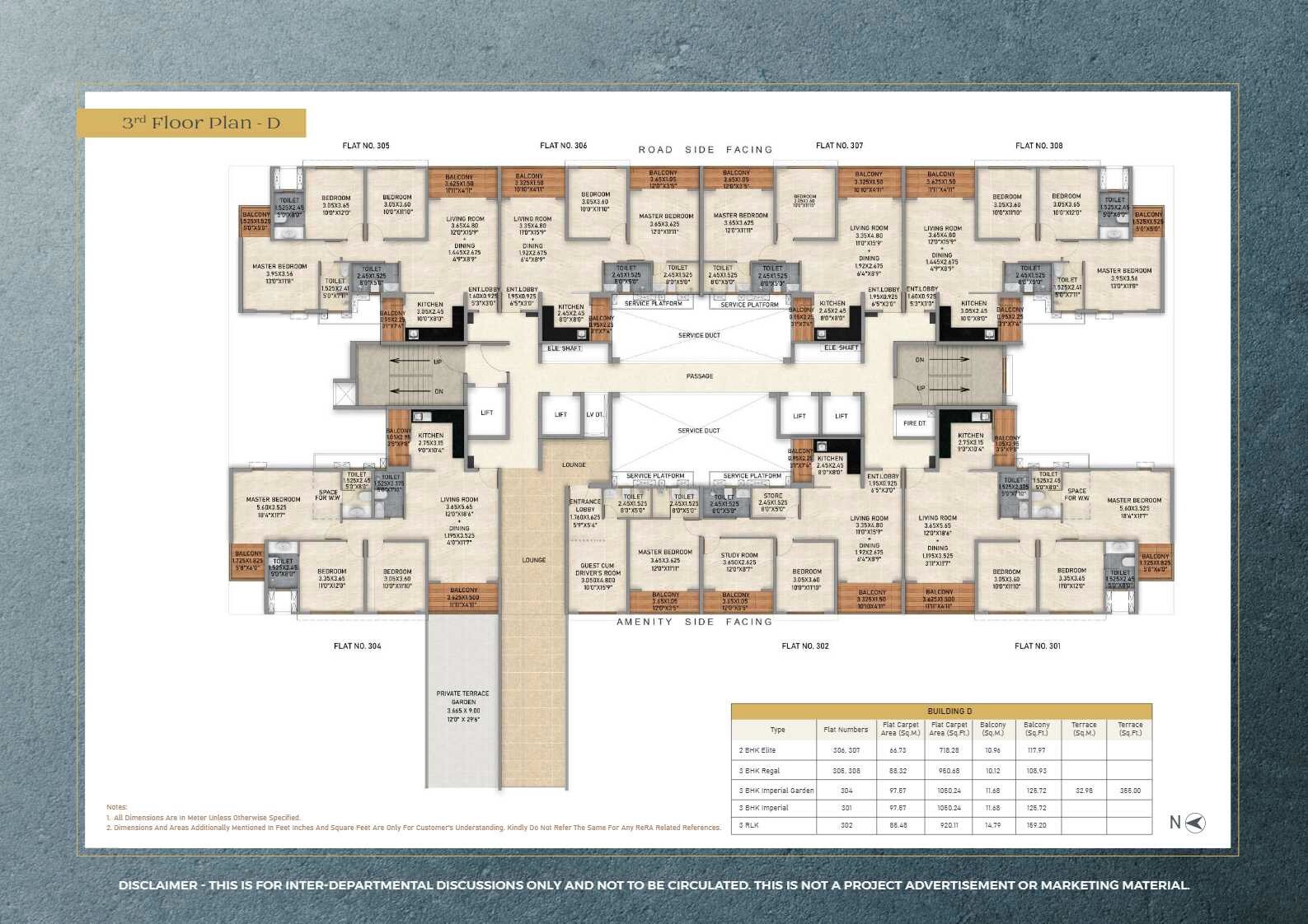 Kolte Patil Life Republic Aros Floor Plans 4