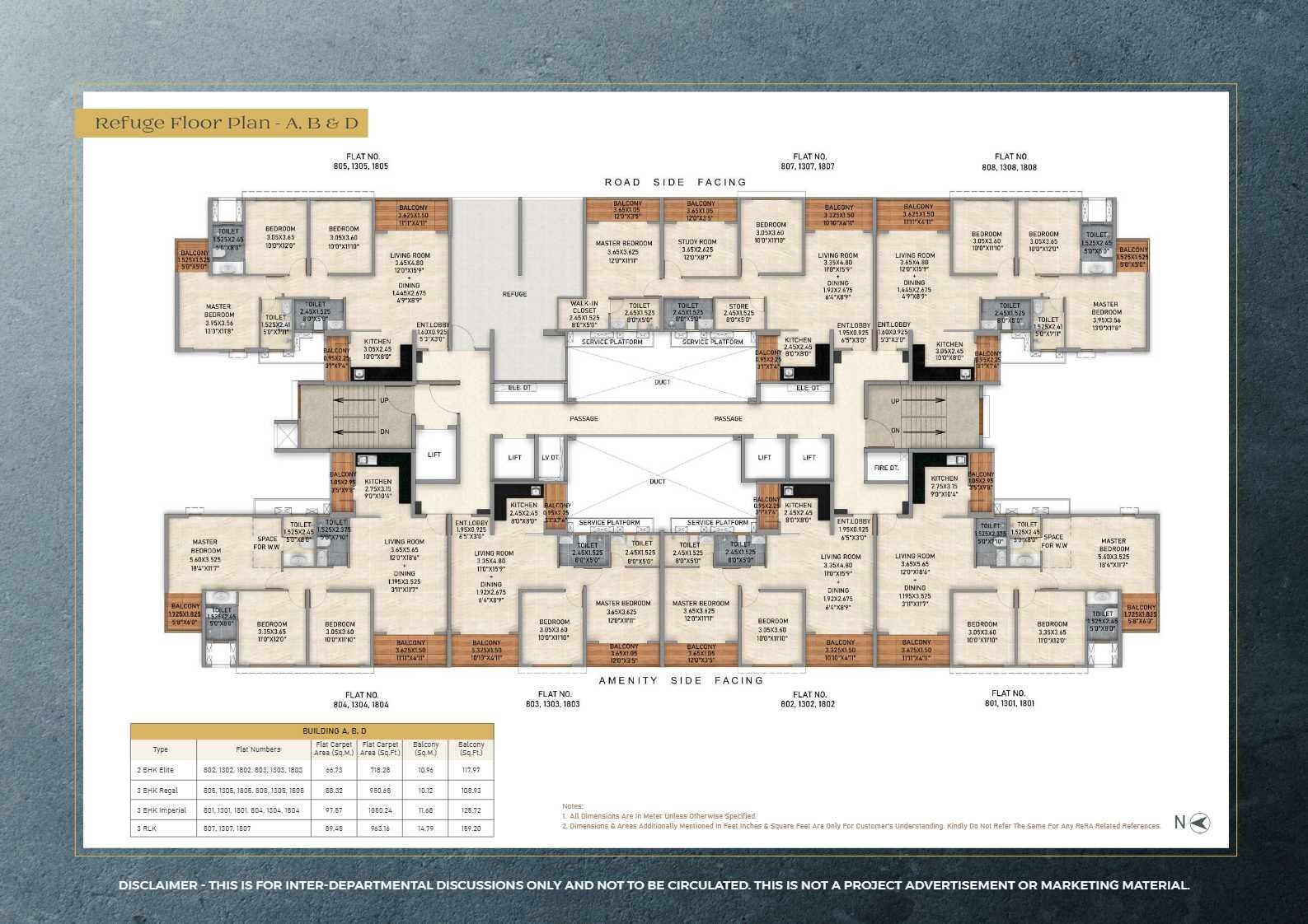 Kolte Patil Life Republic Aros Floor Plans 5