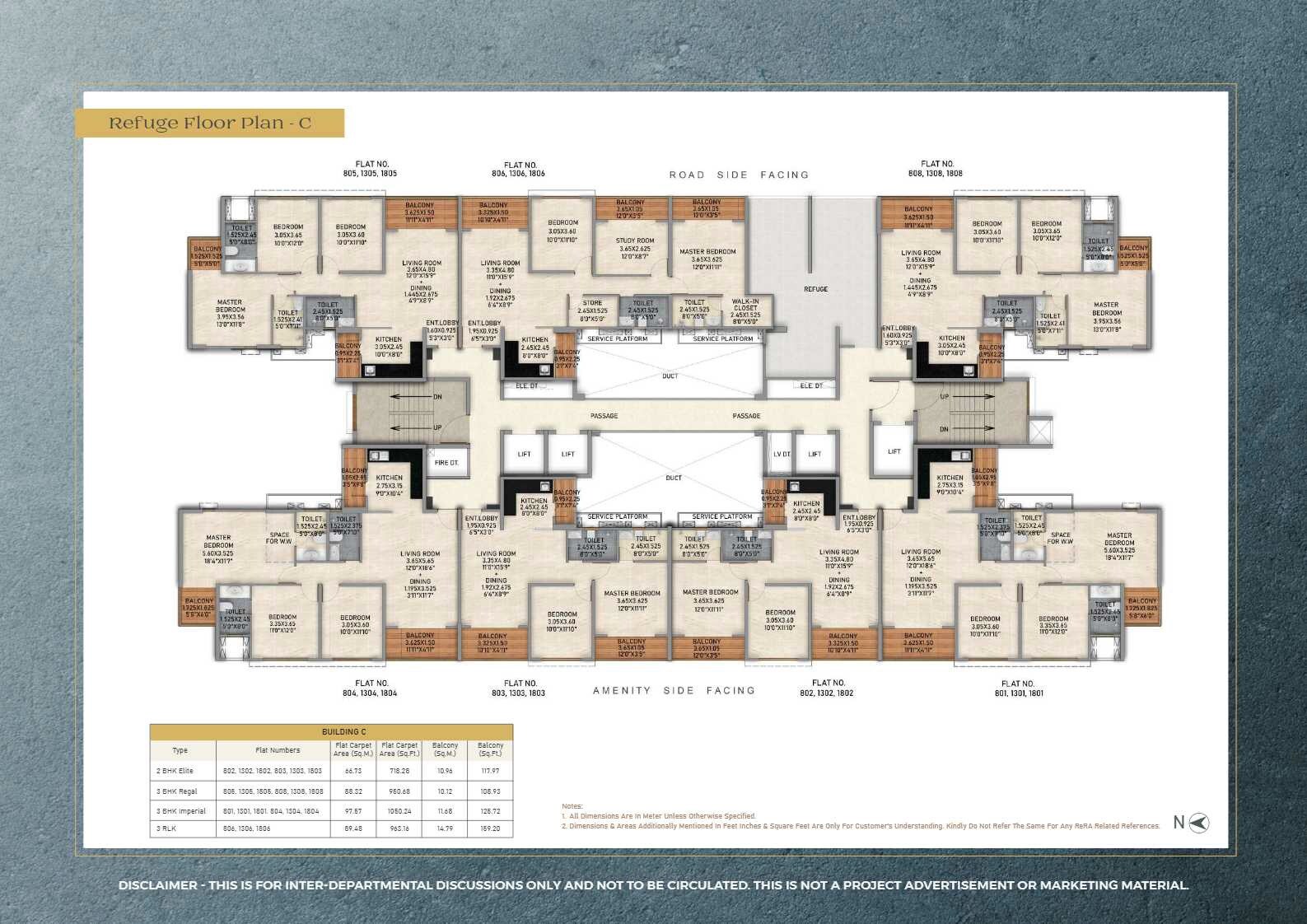 Kolte Patil Life Republic Aros Floor Plans 6