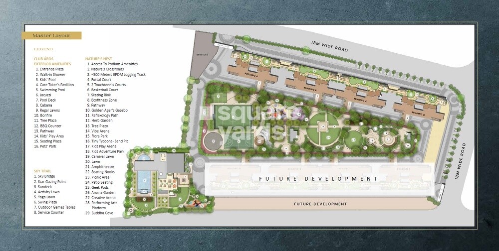 Kolte Patil Life Republic Aros Master Plan Image 2