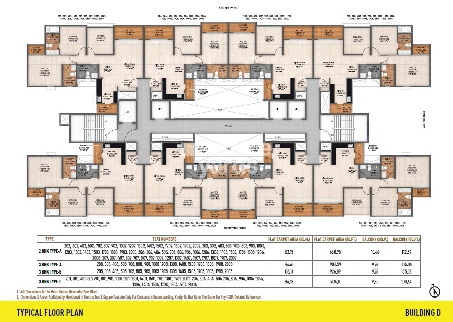 Kolte Patil Life Republic Atmos Floor Plans 2