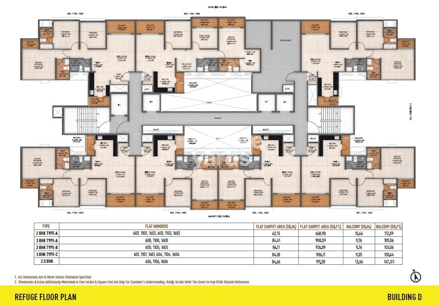 Kolte Patil Life Republic Atmos Floor Plans 3