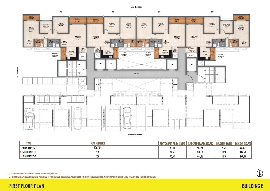 Kolte Patil Life Republic Atmos Floor Plans 4