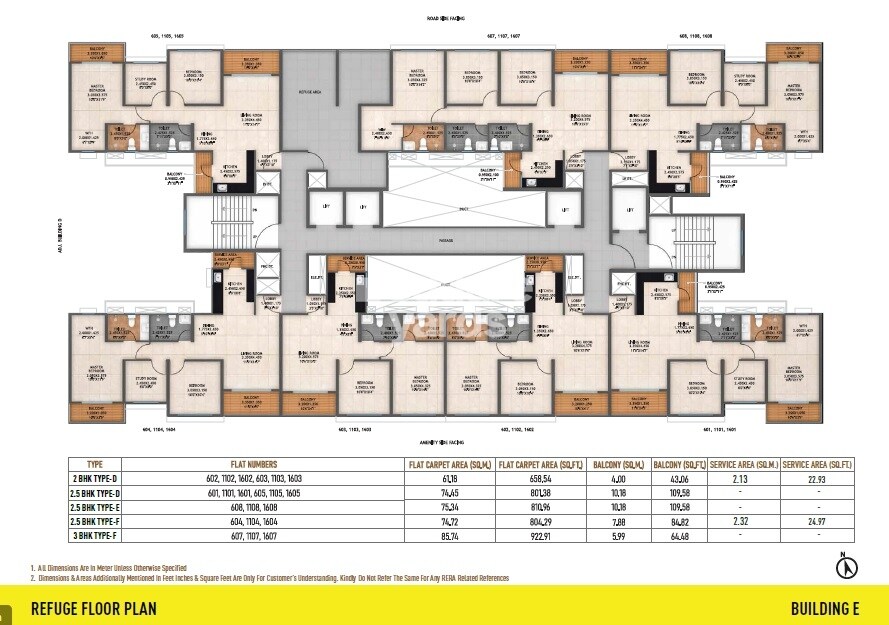 Kolte Patil Life Republic Atmos Floor Plans 6