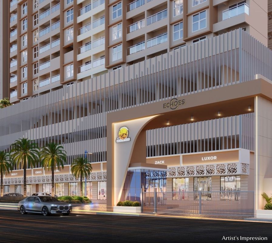 Kolte Patil Life Republic Echoes Entrance View