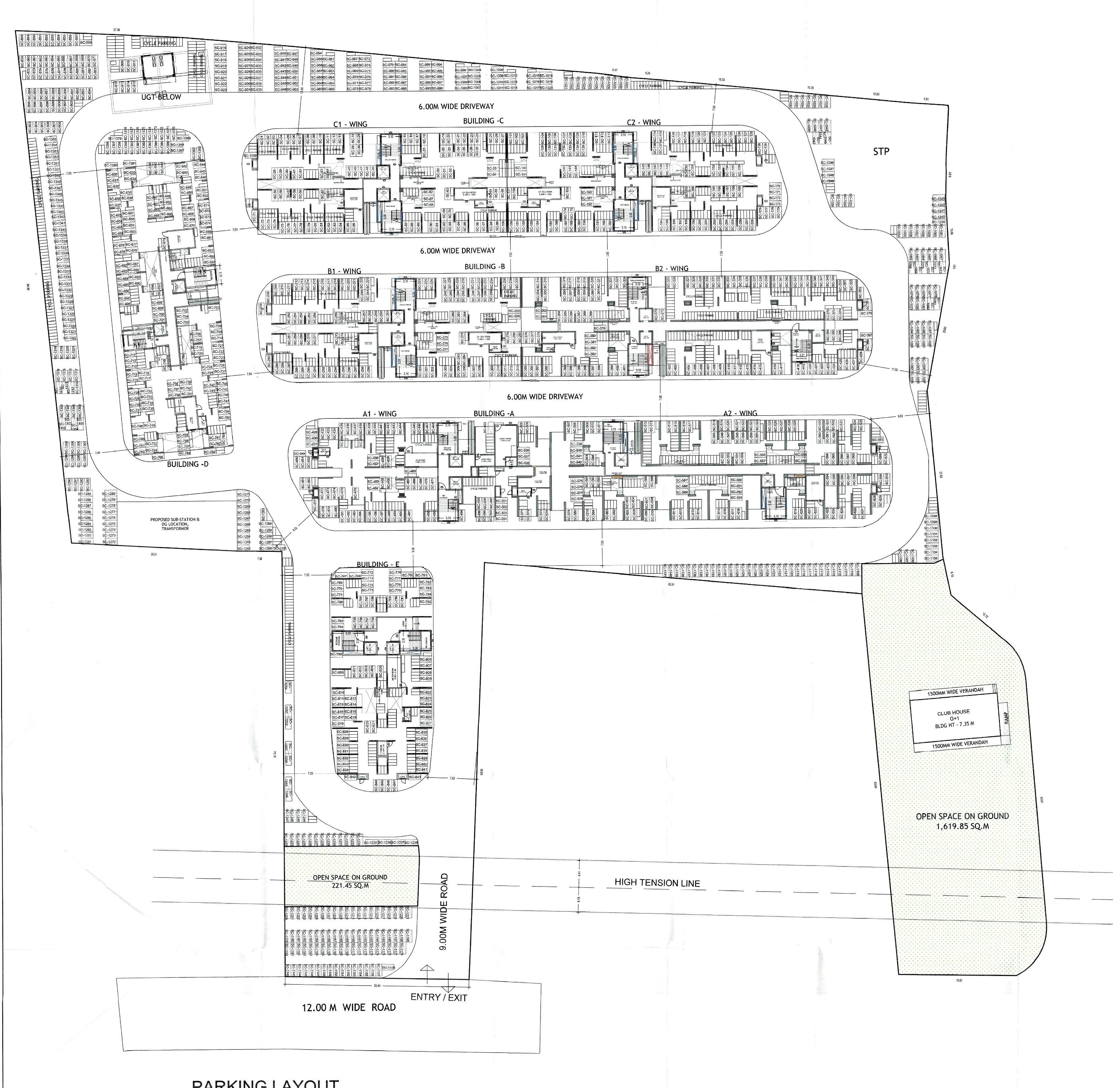 Kolte Patil Life Republic Harmony Residency Master Plan 1