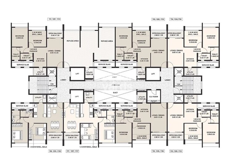 Kolte Patil Life Republic Floor Plans