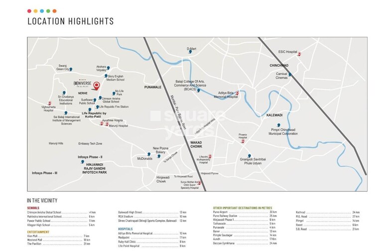 Kolte Patil Life Republic R 10 Location Image