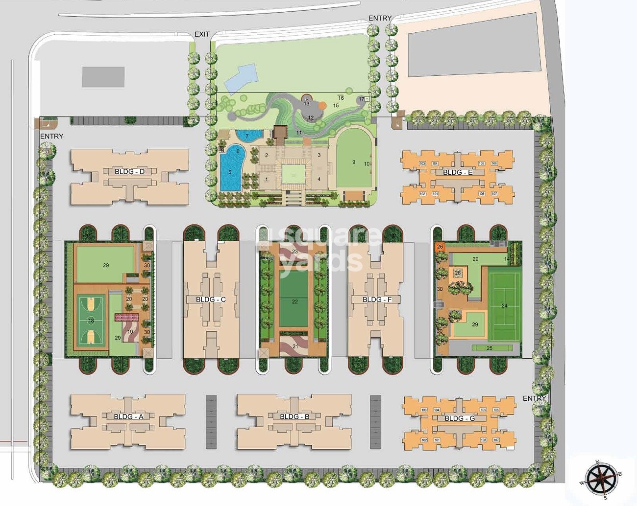 Kolte Patil Life Republic Sec R7 7th Avenue I Master Plan 1