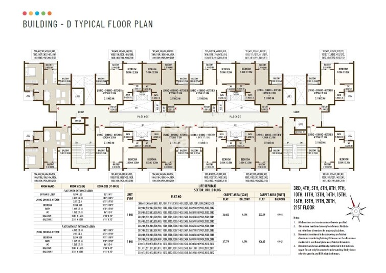 Kolte Patil Life Republic Universe Floor Plans 1