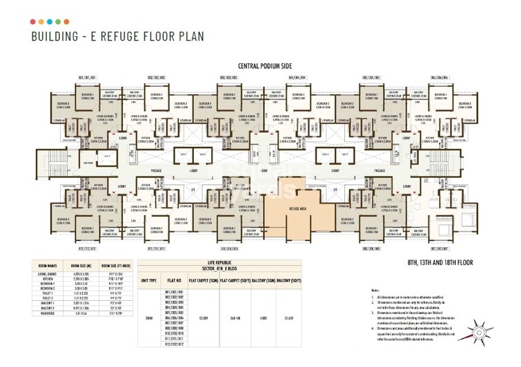 Kolte Patil Life Republic Universe Floor Plans 6