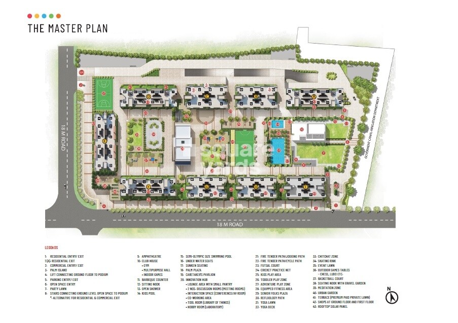 Kolte Patil Life Republic Universe Master Plan Image