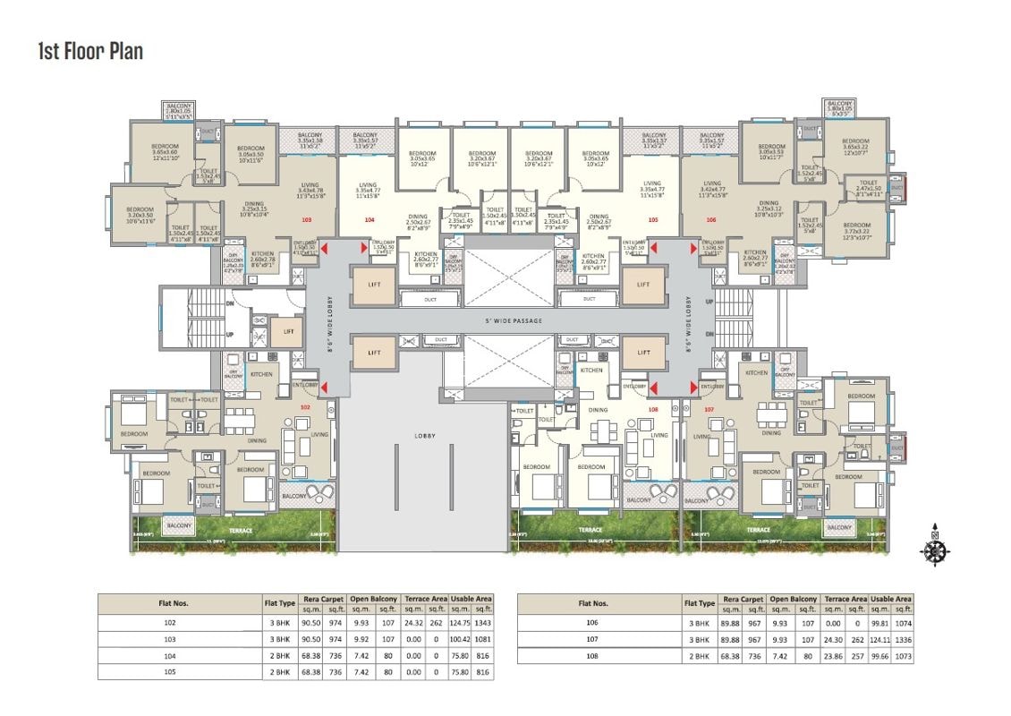 Kolte Patil Little Earth Floor Plans 1