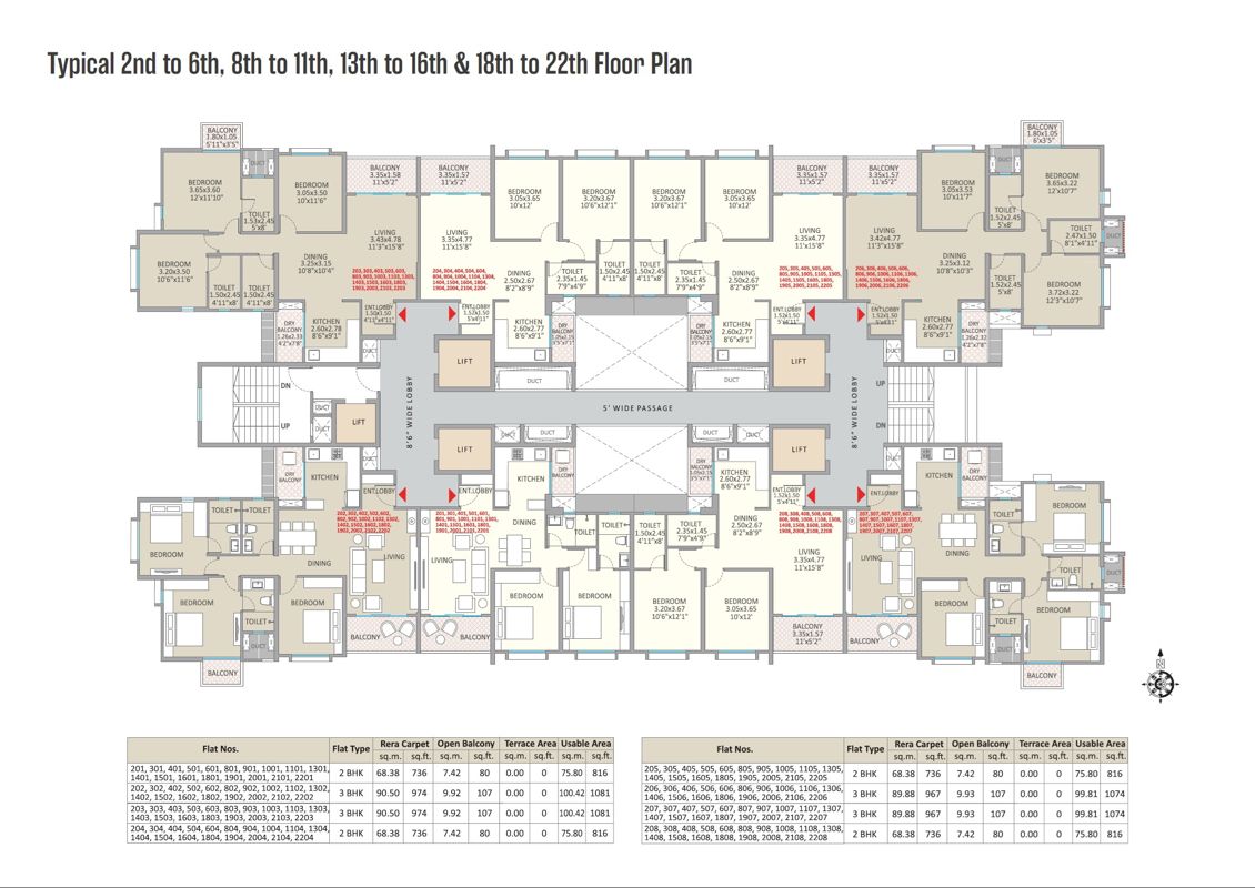 Kolte Patil Little Earth Floor Plans 2