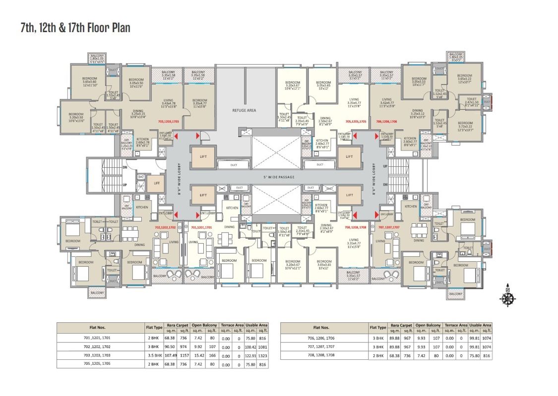 Kolte Patil Little Earth Floor Plans 3