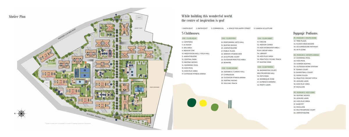 Kolte Patil Little Earth Master Plan Image