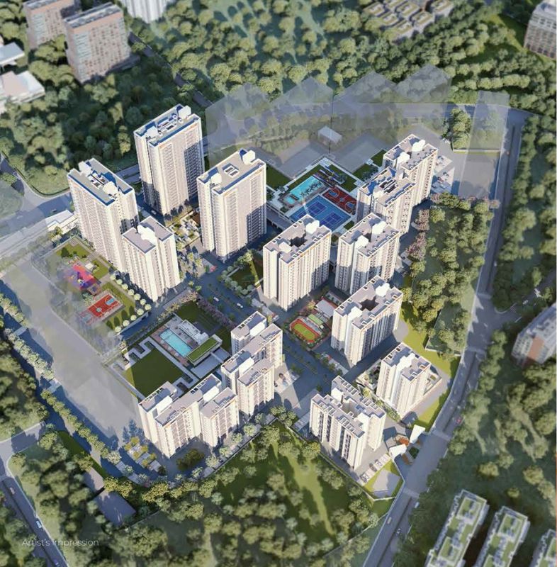 Kolte Patil Little Earth Tower View