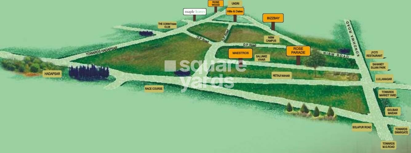 Kolte Patil Maple Leaves Location Image