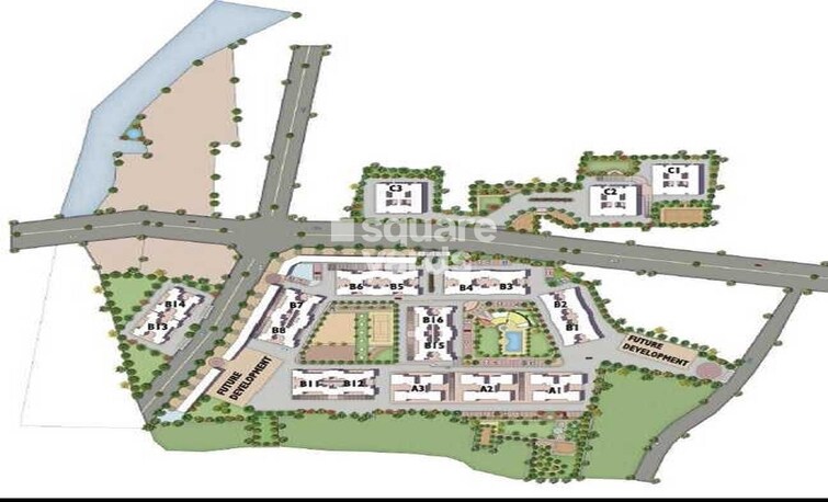 Kolte Patil Margosa Heights Master Plan Image