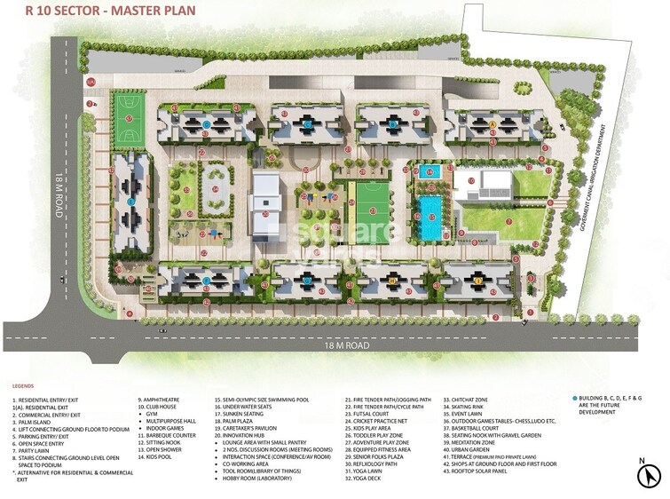 Kolte Patil R10 Master Plan Image