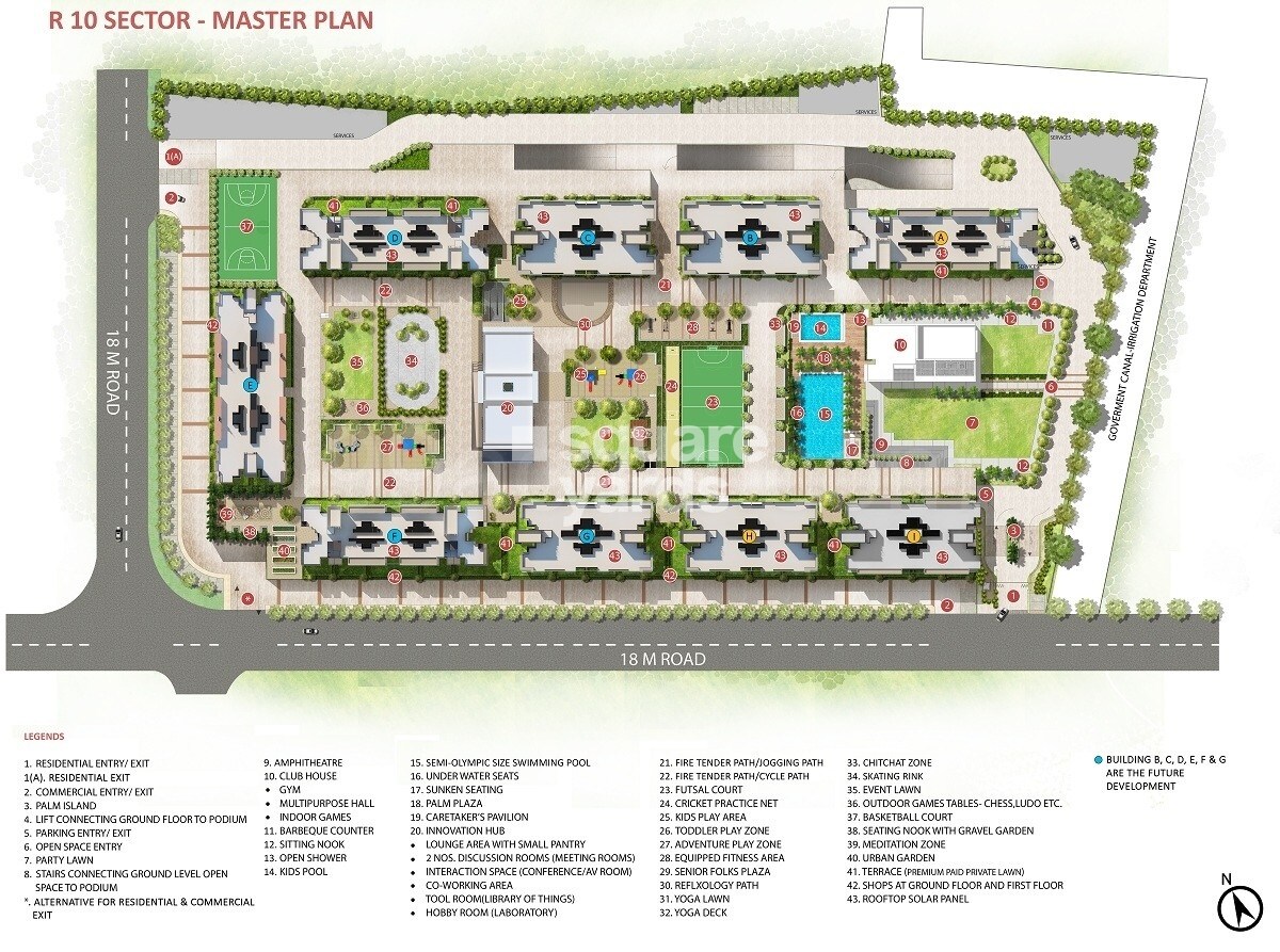 Kolte Patil R10 Master Plan Image