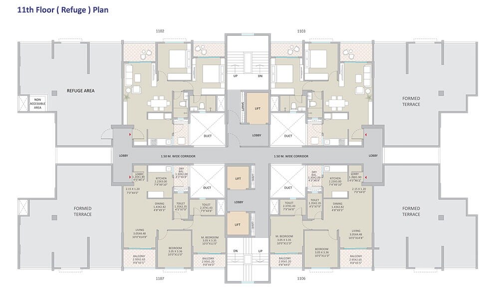 Kolte Patil Springshire Floor Plans 1