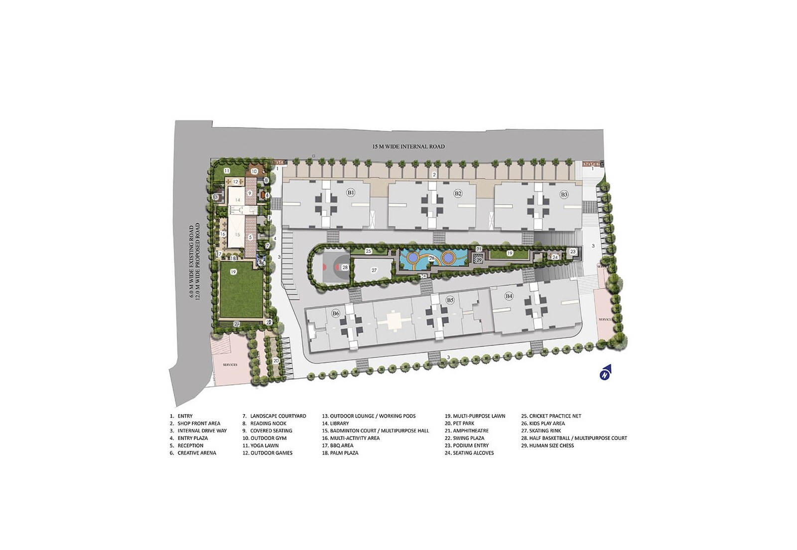 Kolte Patil Springshire Master Plan Image