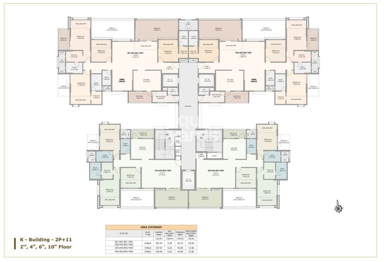 Kolte Patil Stargaze Floor Plans 3