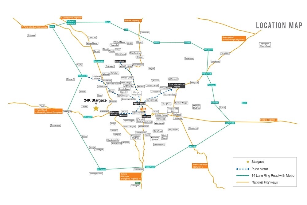 Kolte Patil Stargaze Location Image