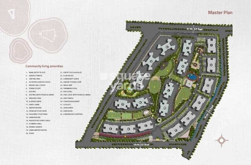 Kolte Patil Three Jewels Moonstone Master Plan Image