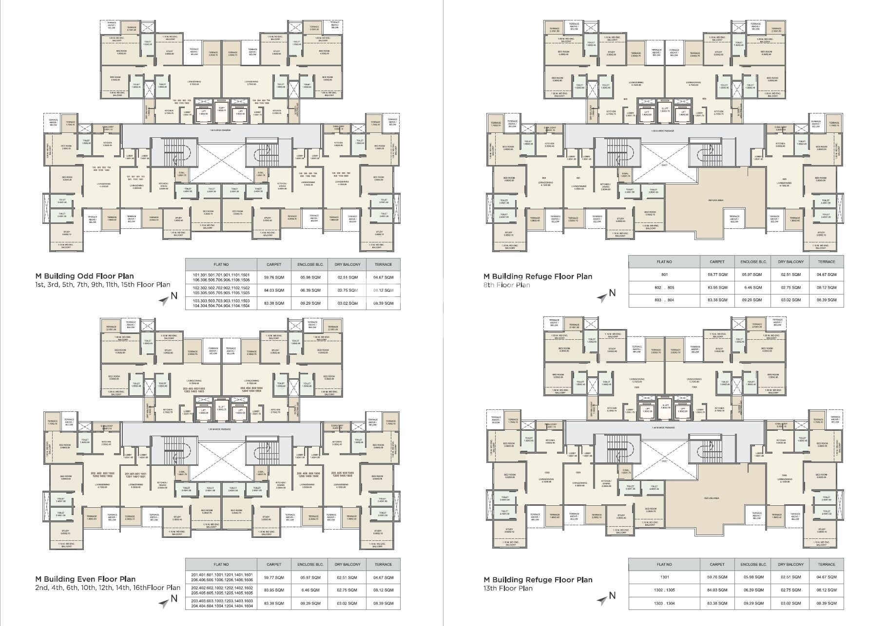 Kolte Patil Three Jewels Floor Plans 5