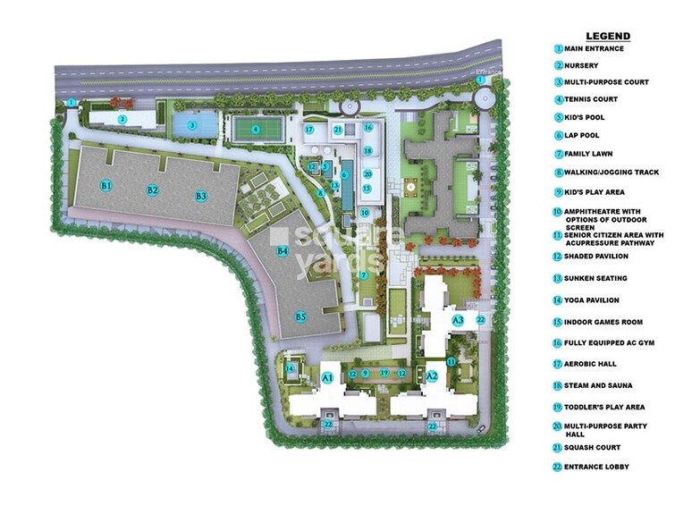 Kolte Patil Tuscan Estate Master Plan Image