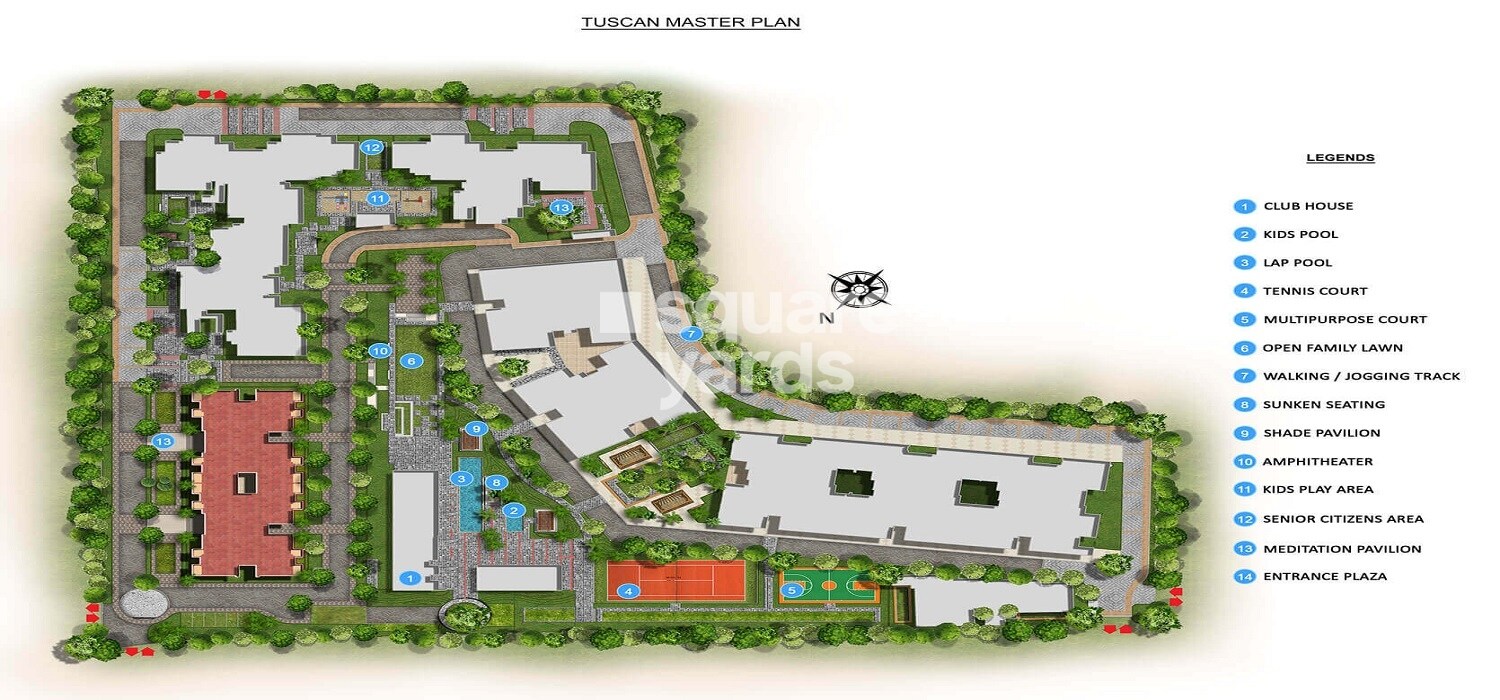 Kolte Patil Tuscan Parkland Master Plan 1