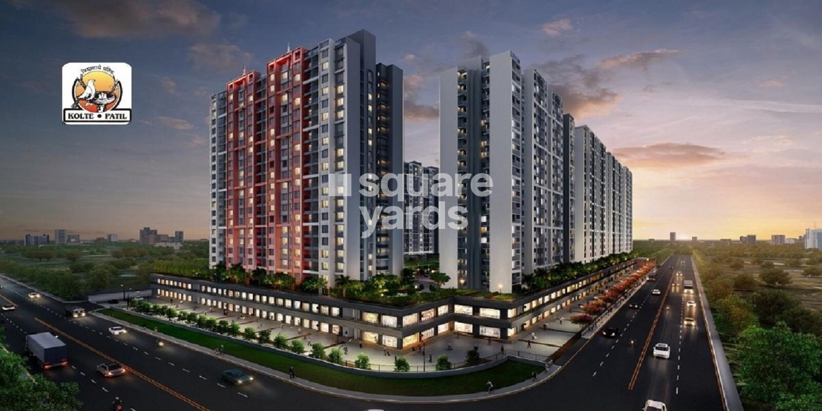 Kolte Patil Y District, Wakad, Pune