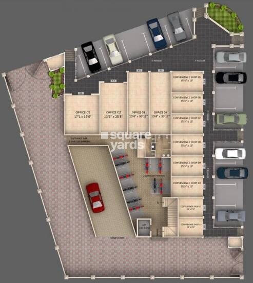 Konark Business Centre Master Plan 1