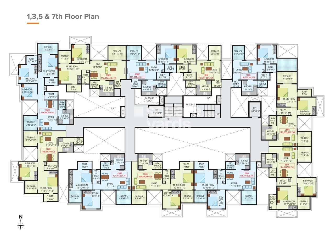 Konark Grand Casa Floor Plans 2