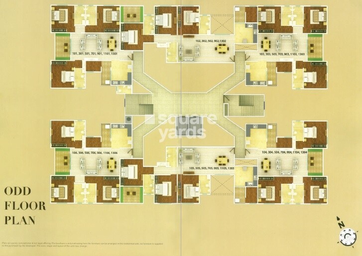 Konark Karia Riva Floor Plans 1
