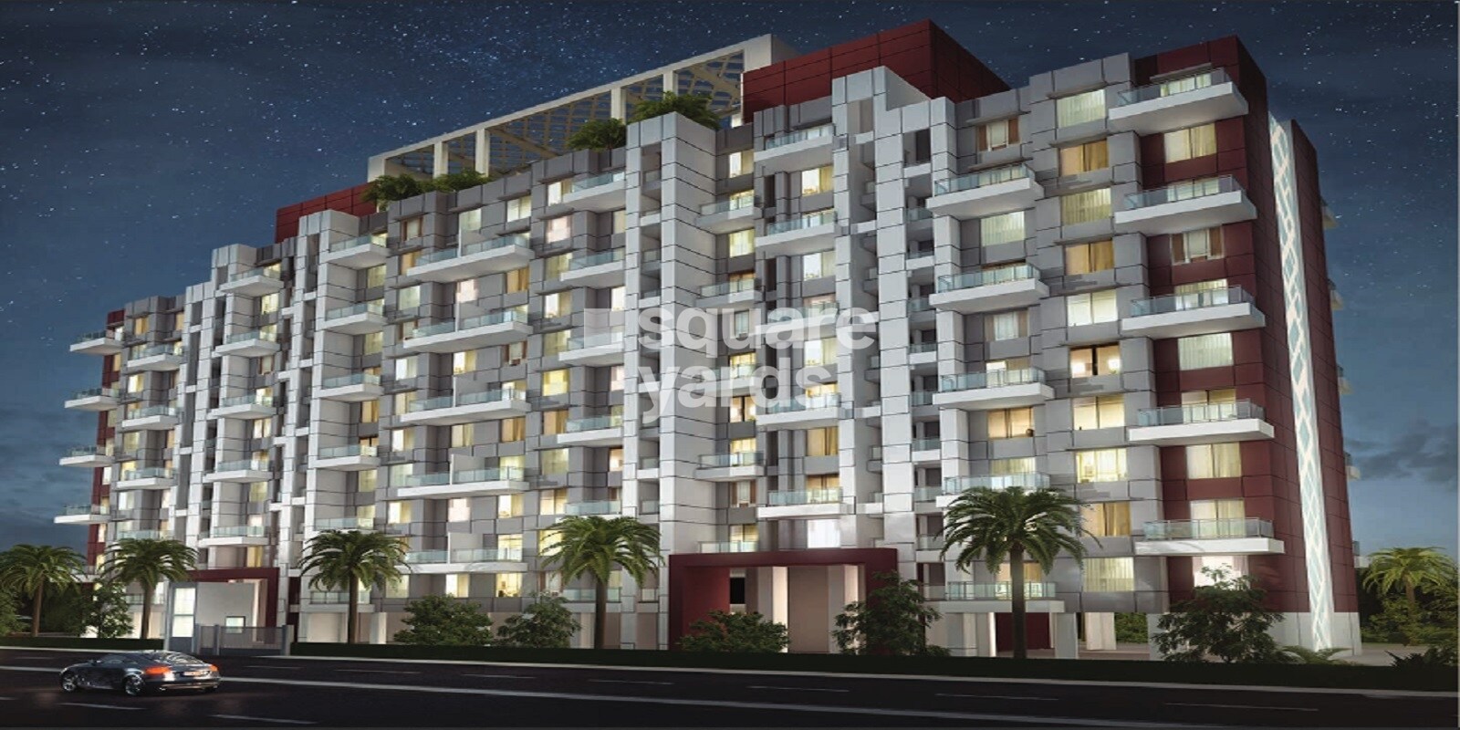 Konark Oasis Pune Tower View 2