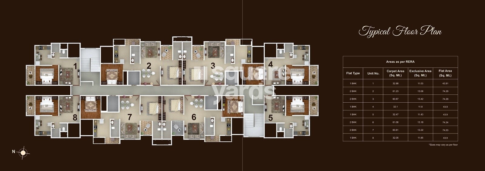 Konark Virtue Floor Plans