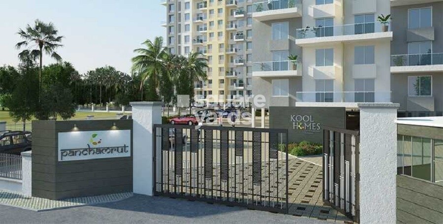 Kool Homes Panchamrut Apartment Entrance View