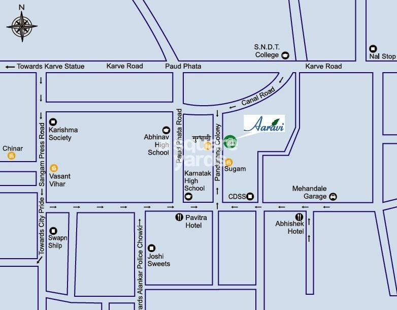 Kotibhaskar Aaravi Location Image