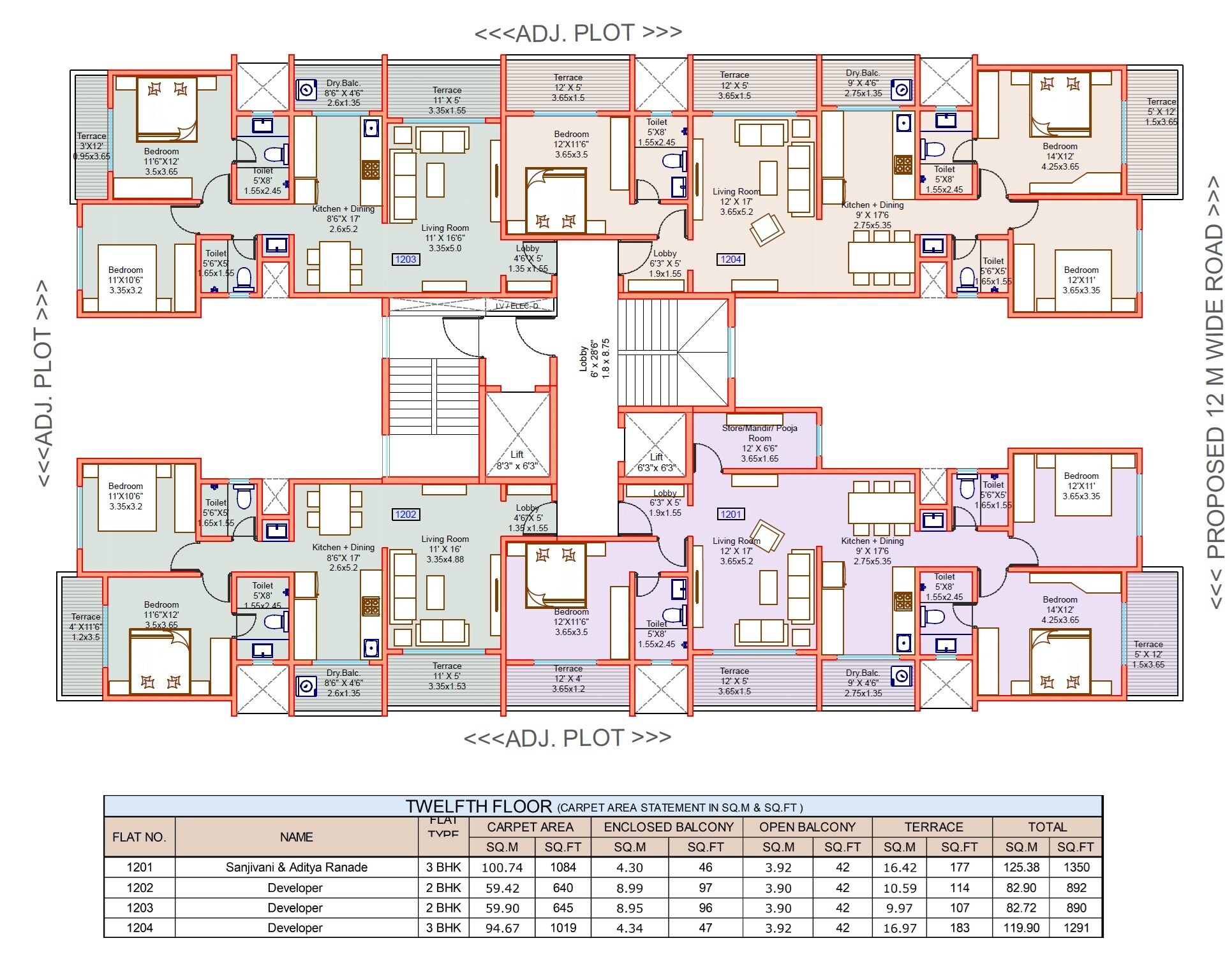 Kotibhaskar Aditya Floor Plans 2